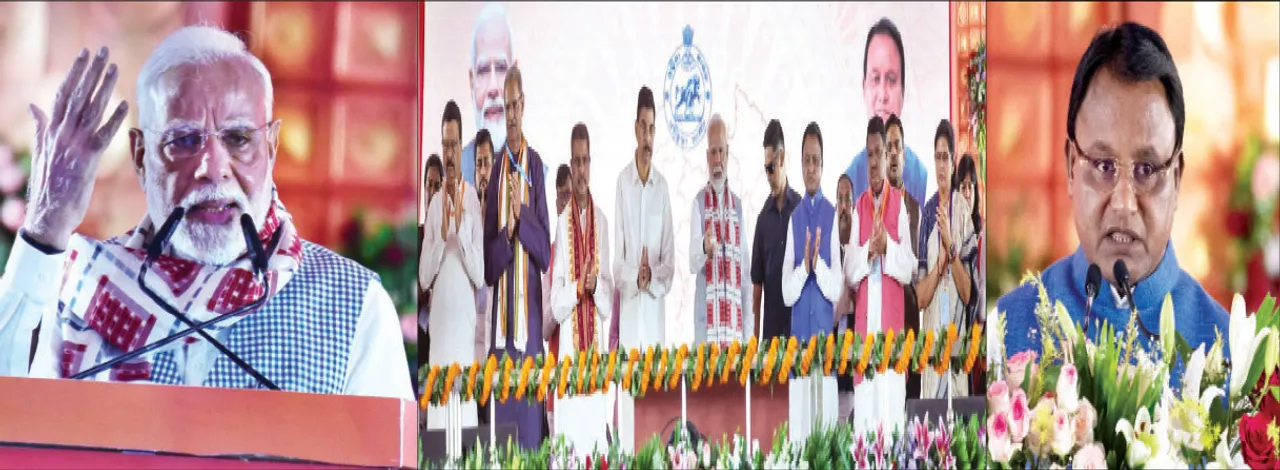 ମୋହନ ସରକାରକୁ ମୋଦୀ ସାର୍ଟିଫିକେଟ୍: ସରକାର ଦୁର୍ନୀତିମୁକ୍ତ, ଓଡ଼ିଶା ନୂଆ ଶିଖର ଛୁଇଁବ